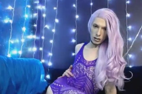 blond tranny Enjoys Playing Her 10-Pounder And wazoo