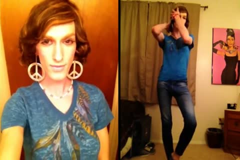 A Trap Crossdresser With A gigantic cock