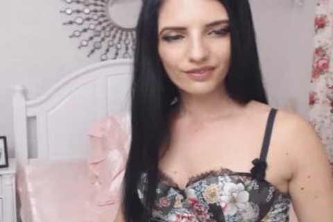 nice-looking t-girl Jerking In Front Of web camera