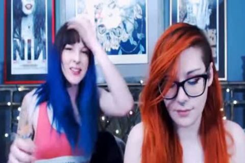 dirty Redhead babe gets fucked By Her shemale friend
