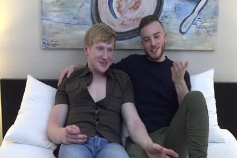 naughty MTF Luke Hudson nailed By kinky Ginger After Interview