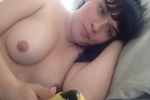 black Hair enormous love love muffins ladyman Tugs Her penis Until she Cums Off