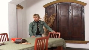 Blond twink loves This busty Thoe