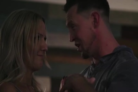 pretty blond ladyboy Kayleigh Coxx Gives Pierce Paris A Sloppy blowjob