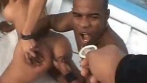Amanda Getting plowed In A Boat Pt2