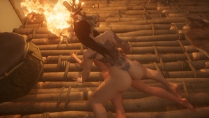 Futanari Ninja The monstrous weenie Futa