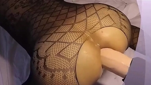 STACY Homemade butt With Holms weenie