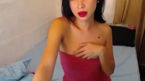 petite penis Filipina Trans Beauty With Tattoos Teases On webcam