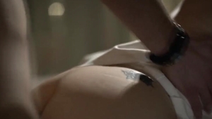 Kissing each other in the bed