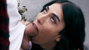 Trans Angels: Sneaky Blowjob for Distracted Dad