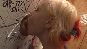 Devil's Tgirls: Aubrey's Colored Hair Fun