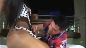 That man Is poked!